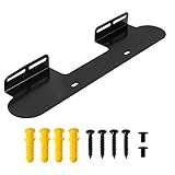 Für Sonos Beam Mount Bracket - Entwickelt für Sonos Beam Soundbar Wandhalterung mit Montagehalterung Hardware-Kit schw