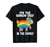 Ich Bin Das Regenbogenschaf In Der Familie Lgbtq T-S