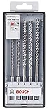 Bosch Professional 5 tlg. Hammerbohrer SDS Plus-7X Set (für Beton und Mauerwerk, Robust Line, Zubehör Bohrhammer)