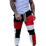 BGUK Herren Cargohose aus Cargo Hose Baumwollhose Freizeithose Wanderhose Jogginghose Lange Hosen mit Taschen | Lange Regular F