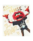 UK Greetings Lustige Geburtstagskarte – Geburtstagskarte für ihn – lustiges Muppet-Design 602457-0-1