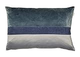 ESPRIT Cord Zierkissenhülle 2er Set blau • Kissenhülle 40x60 ohne Füllung • hochwertiger Kunstfaser Bezug • waschbarer Zierkissenbezug