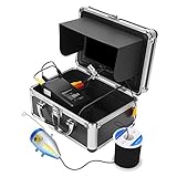 Fybida wasserdichte Unterwasserkamera, praktischer 1000TVL Bildschirm Fischfinder wasserdichte IP68 Angelkamera für Unterwasserforschung zum Angeln(#1)