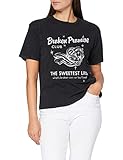 Replay Damen W3307D.000.22658M T-Shirt, 099 Blackboard, XS