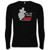 BurnTheBeans Design für BMW GS 1200 Fans Boxer Engine T-Shirt S - 5XL + Long