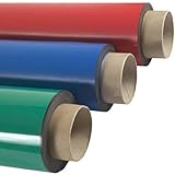 Magnetfolie farbig beschichtet 0,9mm x 60cm x 100cm, Meterware, Farbe:b