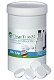 Trinkflaschenreiniger 100x3g von CleanTabs24, geeignet für SodaStream Flaschen, Reinigungstabletten für Glas- und PET-Flaschen, Bottle Cleaning Tab