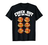 Cute Check Out My Six-Pack Hamburger Bauchmuskeln für coole Jungen T-S