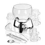 Kela Feuerzangenbowle, Glas, Transparent, Ø 3,5l, Höhe: 22