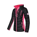 Nebulus Winterjacke GRAFFITY Damen (Model: P4770 - Damen, schwarz-pink; Größe: L(40)) FB