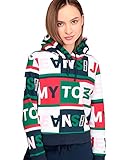 Tommy Jeans Damen Tjw Hoodie Pullover, Tommy AOP, M