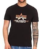 ALPHA INDUSTRIES Herren Basic T-Shirt, Oliv, XXL