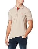 BOSS Herren Paul Curved Polohemd, Open Brown240, M