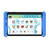 Kurio C21170 Tab Lite 2-Blau-Android-Tablet für Kinder, 7'-Touchscreen, 16 GB Speicher, Kamera, 40+ Apps, Kindersicherung, Schutzhülle-Lerncomputer, Kindertablet, Laptop Spielzeug-Ideal für unterweg