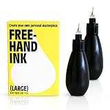 Inkbox Freehand Ink Temporäre Tattoos | Hält bis zu 2 Wochen | Perfekt für Künstler, langlebige Temporäre Tattoos, und temporäre Tattoo-Zeichnung (1 Unzen) (1 Stück)