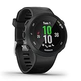 Garmin Forerunner 45 – GPS-Laufuhr mit umfangreichen Lauffunktionen, Trainingsplänen, Herzfrequenzmessung am Handgelenk, Smartphone Benachrichtigung