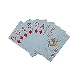 Braille-Playing Cards, Low Vision Pokerkarten, Braille Kartenspiel und Gesellschaftsspiel, Kartenspiele für die ganze Familie, für Blinde und sehb