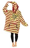 Harry Potter Hoodie Damen, Oversize Pullover Damen, Kapuzenpullover Damen, Oversized Hoodie (Rot)