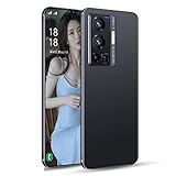 SYDSW Smartphone ohne Vertrag,Android 11 Handy,6,7 Zoll HD Display, 16GB+512GB,6800 mAh Akku,32MP+50MP Kamera,Dual SIM Smartphone 5G,GPS(Color:Schwarz)