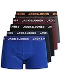 Jack & Jones Herren JACBLACK Friday Trunks 5 Pack ONLINE Boxershorts, Mehrfarbig, S