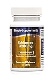 Echinacea 3200mg - Geeignet für Veganer - 360 Tabletten - SimplySupp