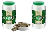 VITAIDEAL VEGAN® Yams Wurzel 2x360 pflanzliche Kapseln je 510 mg, rein natürlich ohne Z