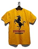 Fibonacci Ferrari T-Shirt gelb M