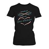 Fashionalarm Damen T-Shirt - Scheiß auf Mister Right Ich Will Dean Winchester | Fan Shirt zur Supern. TV Serie, Farbe:schwarz;Größe:XL