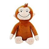 BYSTE9 Stofftier Spielzeug, Puppe neugierig AFFE kuschel George plüsch Spielzeug Puppe plüschtiere Doll Lovely Soft Toy Kids Gift, 4