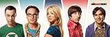 1art1 Big Bang Theory - Sheldon, Leonard, Penny, Raj, Howard Midi-Poster 91 x 30