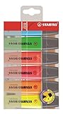 Textmarker - STABILO BOSS ORIGINAL - 6er Pack - mit 6 verschiedenen Farb