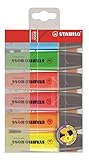 Textmarker - STABILO BOSS ORIGINAL - 6er Pack - mit 6 verschiedenen Farb