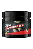 MySupps- 100% L-Arginin HCL, hochdosierte 4000mg Arginin HCL, pflanzliches und mikronisiertes Arginin, veganer Pre Workout Booster, für Sportler und Athleten, Made in Germany- 250g