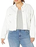 Lola Jeans Damen Brooklyn Legerer Blazer, weiß, M