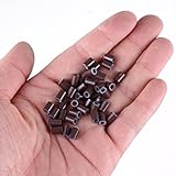 ABJFBJO 500 stücke 4,5mm gesäumte silikon Kupfer röhrchenschleife Ringe haarperlen for menschliche Haare erweiterungen flechten Tools (Color : Color 8 Dark Blonde)