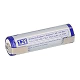 Akku AA Mignon 1,2V 2700mAh NiMH Batterien mit Lötfahne U wiederaufladbar + geringe Selbstentladung