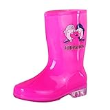 Kinder Regenstiefel Jungen Mädchen Niedlichen Cartoon Print Wasserdichte Regen Stiefel Schuhe Rutschfest Draussen Sport Reg