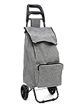 blnbag Shopper T1 - Klappbarer Einkaufstrolley Shopping Bag Trolley, Leichter Einkaufsroller stabiles Alu-Gestell, Einkaufstasche mit Rollen, - 44L, 95