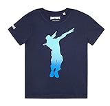 Fortnite Jungen T-Shirt (140, Blau)