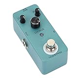 Metall + Kunststoff-Gitarren-Chorus-Effektpedal mit Vollmetallkessel, Warmer Analoger Chorus-Effekt E-Gitarren-Chorus-Einzelblock-Effek