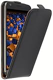 mumbi Tasche Flip Case kompatibel mit LG G5 Hülle Handytasche Case Wallet, schw