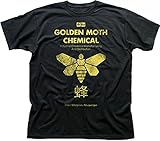 Breaking Bad Golden Moth Chemicals Heisenberg T-Shirt 09874 Black-XXL