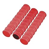50 Magnete Rot Ø 24 mm | Haftmagnete | Rund | Whiteboard - Kühlschrank - Magnettafel - Magnet - Magnetwand - Büro - H