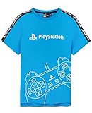 Playstation T Shirt Jungs, Gaming T-Shirt Jungen, Nerd Geschenke (Blau, 11-12 Jahre)