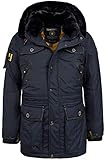 Geographical Norway Herren Winterjacke Acrobate Navy L