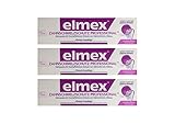 3x ELMEX Zahnschmelzschutz PROFESSIONAL Zahnpasta 75ml PZN 11072327 Z