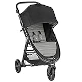 Baby Jogger City Mini GT2 leichter Kinderwagen | für jedes Gelände | Schneller Einhand-Faltmechanismus | Slate (grau)