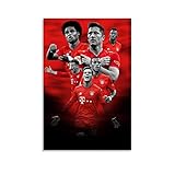 WERTQ Bayern Munich Wallpaper 2020 Poster dekorative Malerei Leinwand Wandkunst Wohnzimmer Poster Schlafzimmer Malerei 12x18inch(30x45cm)