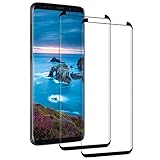 Panzerglas für Samsung Galaxy S9/S8 Schutzfolie [2 Stück] Schutzglas HD Displayschutzfolie 9H Härte Panzerglasfolie Kompatibel mit Galaxy S8 Folie Anti-Bläschen Anti-Kratzer 3D Fullscreen S9 Hartg