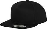Flexfit Mütze Classic 5 Panel Snapback, black, one size, 6007-00007-0050